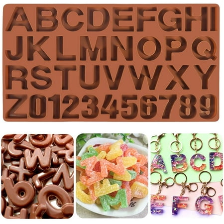 Large Letter Silicone mold for Chocolate Alphabet Number Candy Tray Mold Cake Baking Pan for DIY Cookies Crayon Valentine s Day Cake Decorating
Large Letter Silicone mold for Chocolate Alphabet Number Candy Tray Mold Cake Baking Pan for DIY Cookies Crayon Valentine s Day Cake Decorating