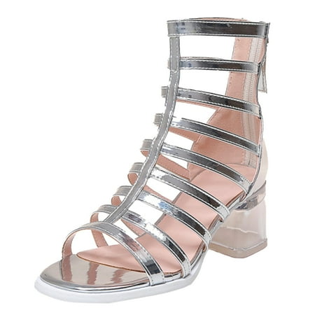 Sandals Roman New Round Toe Thick Heel High Heels Women Back Zipper Fashion Hollow Out Sandals Women s Sandals
Sandals Roman New Round Toe Thick Heel High Heels Women Back Zipper Fashion Hollow Out Sandals Women s Sandals
