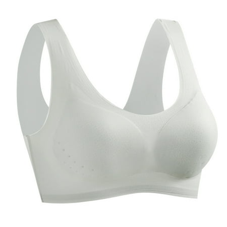 Ultra-thin Ice Silk BraThin Silk Seamless Bra Wireless Underwear with Removable Pad for Women Breathable XL Gray
Ultra-thin Ice Silk BraThin Silk Seamless Bra Wireless Underwear with Removable Pad for Women Breathable XL Gray