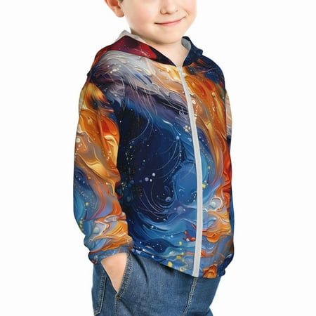 Uemuo Galactic Dog Swirls Art Pattern Rash Guard for Boys Girls Long Sleeve Swim Shirts UPF 50+ UV Sun Protection Hooded Fishing Shirt with Pocket for Kid-3 Years
Uemuo Galactic Dog Swirls Art Pattern Rash Guard for Boys Girls Long Sleeve Swim Shirts UPF 50+ UV Sun Protection Hooded Fishing Shirt with Pocket for Kid-3 Years