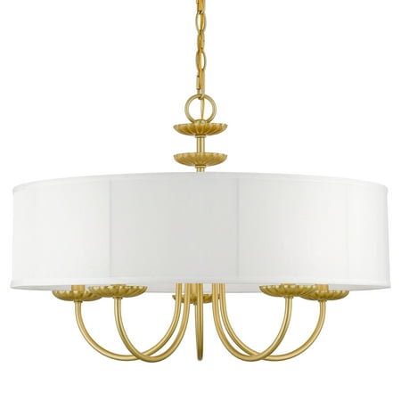 Livex Lighting 42985 Brookdale 5 Light 23 Wide Taper Candle Drum Chandelier - Gold
Livex Lighting 42985 Brookdale 5 Light 23 Wide Taper Candle Drum Chandelier - Gold