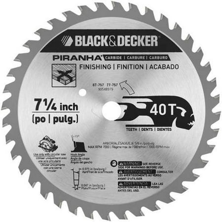 Circular Saw Blade, Black & Decker, 77-717