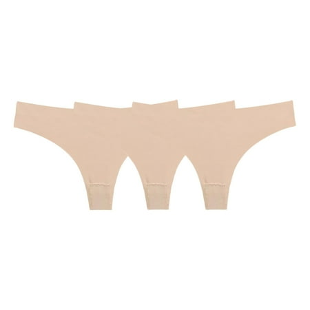Wotryit Womens Underwear 3 Pack Women s Solid Color Sports Casual Ice Silk Seamless Yoga Underwear Panties for Women Beige S
Wotryit Womens Underwear 3 Pack Women s Solid Color Sports Casual Ice Silk Seamless Yoga Underwear Panties for Women Beige S