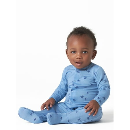 Modern Moments by Gerber Super Soft Baby Unisex Sleep n Play Footed Pajamas Sizes Preemie-6/9M
Modern Moments by Gerber Super Soft Baby Unisex Sleep n Play Footed Pajamas Sizes Preemie-6/9M