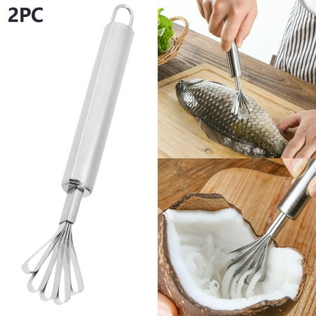 VKEKIEO Stainless Steel Fruit Fish Skin Scale Peeler Coconut Shaver Kitchen Accessories
VKEKIEO Stainless Steel Fruit Fish Skin Scale Peeler Coconut Shaver Kitchen Accessories