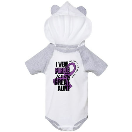 Inktastic Chronic Pain I Wear Purple For My Great Aunt Gift Baby Boy or Baby Girl Bodysuit
Inktastic Chronic Pain I Wear Purple For My Great Aunt Gift Baby Boy or Baby Girl Bodysuit