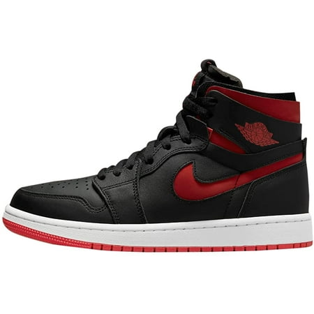 Women's Jordan 1 Zoom Air CMFT "Bred" Black/Univ Red-White (CT0979 006) - 5.5