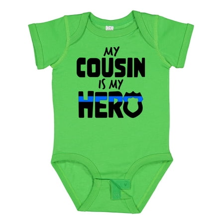 Inktastic My Cousin is My Hero Police Officer Family Gift Baby Boy or Baby Girl Bodysuit
Inktastic My Cousin is My Hero Police Officer Family Gift Baby Boy or Baby Girl Bodysuit