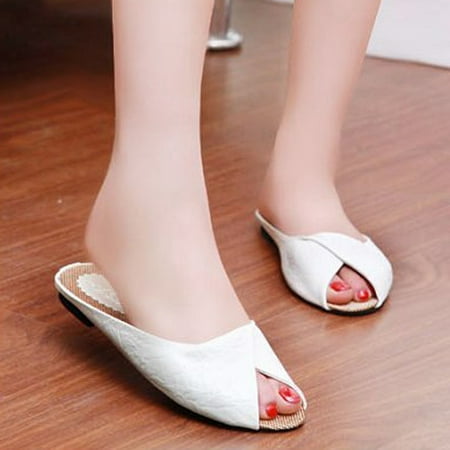 ZTTD Women s Summer Sandals Shoes Peep-toe Low Shoes Roman Sandals Ladies Flip Flops Women s Slipper A
ZTTD Women s Summer Sandals Shoes Peep-toe Low Shoes Roman Sandals Ladies Flip Flops Women s Slipper A