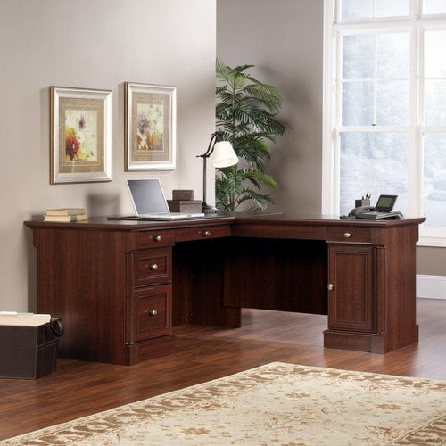 Sauder 413670 Palladia L-Shape Desk - Walmart.com