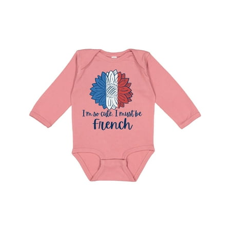 Inktastic I m So Cute I Must be French Sunflower Gift Baby Boy or Baby Girl Long Sleeve Bodysuit
Inktastic I m So Cute I Must be French Sunflower Gift Baby Boy or Baby Girl Long Sleeve Bodysuit