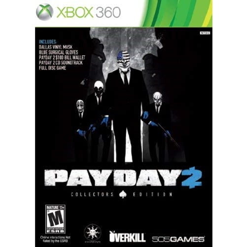Payday 2 Collector's Edition - Xbox 360