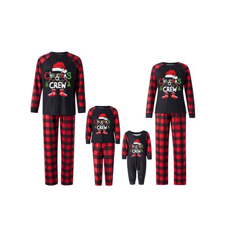 Christmas Pajamas for Family Christmas Pjs Matching Sets for Adults Kids Baby Dog Holiday Xmas Sleepwear Set