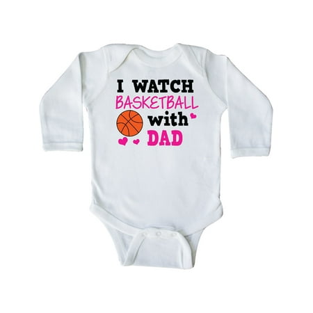 Inktastic I Watch Basketball with Dad Gift Baby Boy or Baby Girl Long Sleeve Bodysuit
Inktastic I Watch Basketball with Dad Gift Baby Boy or Baby Girl Long Sleeve Bodysuit