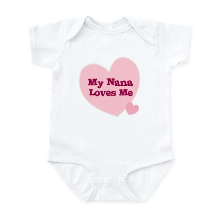 CafePress - My Nana Loves Me Infant Creeper - Baby Light Bodysuit Size Newborn - 24 Months
CafePress - My Nana Loves Me Infant Creeper - Baby Light Bodysuit Size Newborn - 24 Months