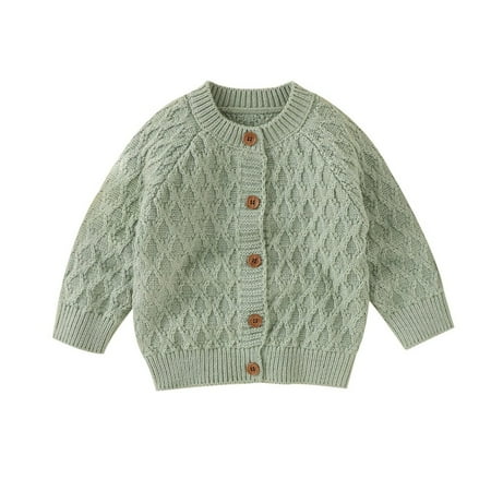 SYNPOS kids Baby Sweater Cable Knitting Thick Baby Unisex Cardigan for Autumn Fall 3-24 Months
SYNPOS kids Baby Sweater Cable Knitting Thick Baby Unisex Cardigan for Autumn Fall 3-24 Months