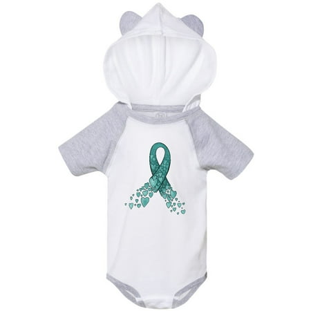 Inktastic Ovarian Cancer Awareness Teal Ribbon Made of Hearts Gift Baby Boy or Baby Girl Bodysuit
Inktastic Ovarian Cancer Awareness Teal Ribbon Made of Hearts Gift Baby Boy or Baby Girl Bodysuit