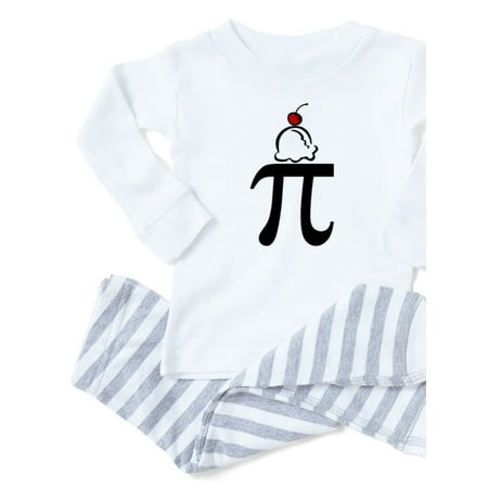 CafePress - Pi A La Mode - Toddler Long Sleeve Pajama set