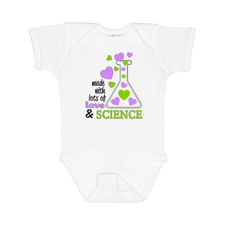 Inktastic Made with Lots of Love and Science Heart Bubbles in a Beaker Gift Baby Boy or Baby Girl Bodysuit
Inktastic Made with Lots of Love and Science Heart Bubbles in a Beaker Gift Baby Boy or Baby Girl Bodysuit