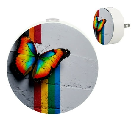 YZUOUZY Night Lights Plug into Wall LED Lamp Small Lamps Set of 2 Wall Butterfly Rainbow
YZUOUZY Night Lights Plug into Wall LED Lamp Small Lamps Set of 2 Wall Butterfly Rainbow