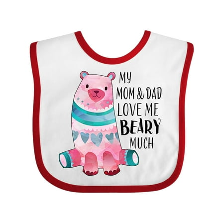 Inktastic My Mom and Dad Love Me Beary Much with Cute Bear Gift Baby Boy or Baby Girl Bib
Inktastic My Mom and Dad Love Me Beary Much with Cute Bear Gift Baby Boy or Baby Girl Bib