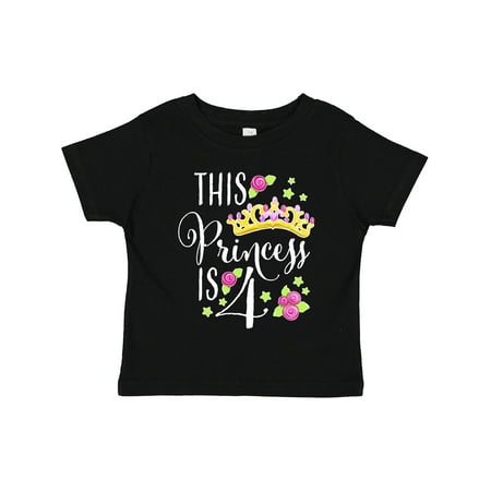 Inktastic This Princess is Four- 4th Birthday Gift Toddler Toddler Girl T-Shirt
Inktastic This Princess is Four- 4th Birthday Gift Toddler Toddler Girl T-Shirt