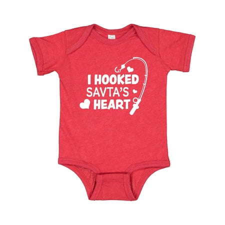 Inktastic I Hooked Savta s Heart with Fishing Rod Gift Baby Boy or Baby Girl Bodysuit
Inktastic I Hooked Savta s Heart with Fishing Rod Gift Baby Boy or Baby Girl Bodysuit