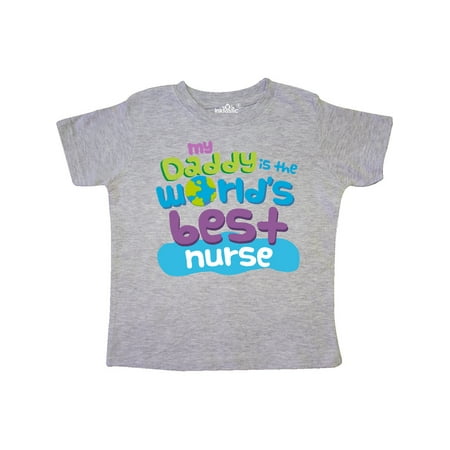Inktastic My Daddy is the World’s Best Nurse Gift Toddler Boy or Toddler Girl T-Shirt
Inktastic My Daddy is the World’s Best Nurse Gift Toddler Boy or Toddler Girl T-Shirt