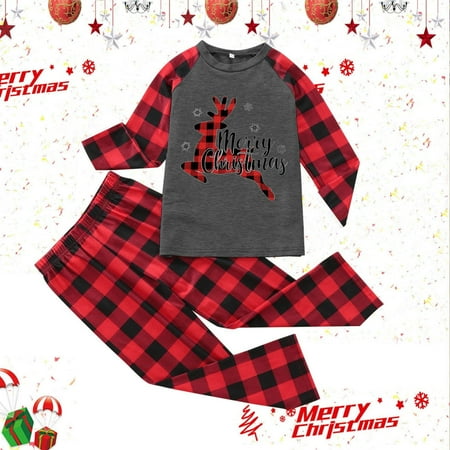 Sixuan Christmas Pajamas for Family Red Family Pjs Matching Sets Kids Cute Deer Print Plaid Long Sleeve Casusal Sleepwear
Sixuan Christmas Pajamas for Family Red Family Pjs Matching Sets Kids Cute Deer Print Plaid Long Sleeve Casusal Sleepwear