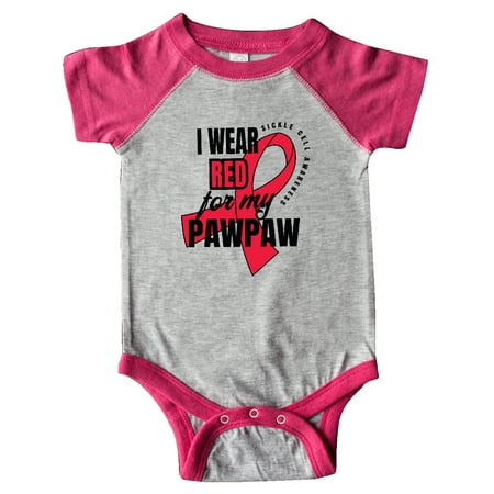 Inktastic Sickle Cell Awareness I Wear Red For My Pawpaw Gift Baby Boy or Baby Girl Bodysuit
Inktastic Sickle Cell Awareness I Wear Red For My Pawpaw Gift Baby Boy or Baby Girl Bodysuit