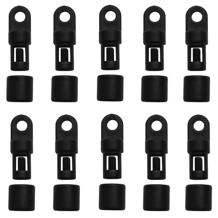 OUNONA 10pcs Bungee Cord End Hooks Elastic Cord Terminal Ends for Kayaks Boat Elastic Cord Rope (Type B)
OUNONA 10pcs Bungee Cord End Hooks Elastic Cord Terminal Ends for Kayaks Boat Elastic Cord Rope (Type B)