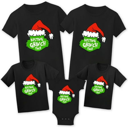 Family Grinch Tshirts Cool Pattern Youth Kids T-Shirt Merry Christmas Gift Family T-Shirts for Family Short Sleeve
Family Grinch Tshirts Cool Pattern Youth Kids T-Shirt Merry Christmas Gift Family T-Shirts for Family Short Sleeve
