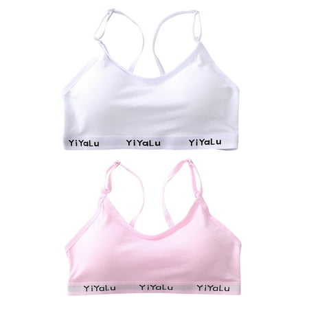 Lingerie For Women Plus Size Girls Solid Color Racerback Letter Print Sport Training Bra Underwear 2 Pack
Lingerie For Women Plus Size Girls Solid Color Racerback Letter Print Sport Training Bra Underwear 2 Pack