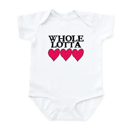 CafePress - WHOLE LOTTA LOVE (HEARTS) Infant Bodysuit - Baby Light Bodysuit Size Newborn - 24 Months
CafePress - WHOLE LOTTA LOVE (HEARTS) Infant Bodysuit - Baby Light Bodysuit Size Newborn - 24 Months