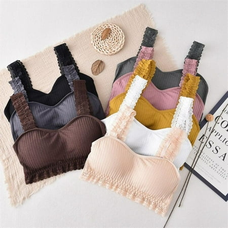 Clearance!Womens Lace Seamless Bra Sports Bras For Women Bra Female Brassiere Backless Bralette Lingerie Tube Top
Clearance!Womens Lace Seamless Bra Sports Bras For Women Bra Female Brassiere Backless Bralette Lingerie Tube Top