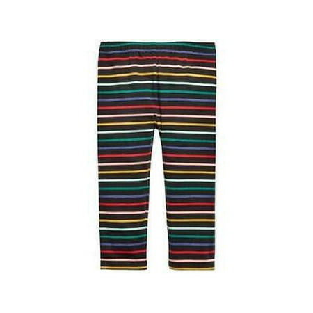 First Impressions Toddler Girls Rainbow Stripe Elastic Waist Leggings Size 4T