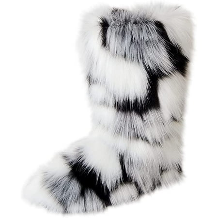Women s Faux fur Boot Furry Fluffy Short Snow Boot Mid-Calf Boots Warm Comfortable Outdoor Flat Shoes
Women s Faux fur Boot Furry Fluffy Short Snow Boot Mid-Calf Boots Warm Comfortable Outdoor Flat Shoes