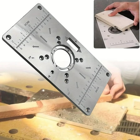 SSKFHGI Aluminum Router Milling Table Insert Plate Trimmer Engraving Machine Woodwork US
SSKFHGI Aluminum Router Milling Table Insert Plate Trimmer Engraving Machine Woodwork US