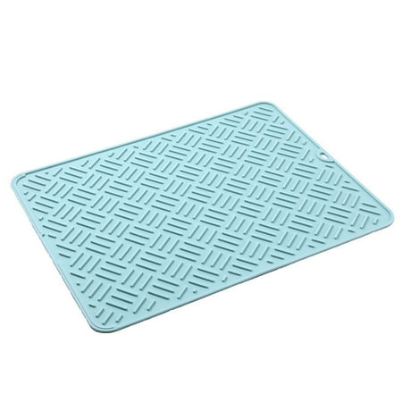 Silicone Dish Drying Mat with Hanging Hole Easy Clean Heat Resistance Dish Draining Pad Kitchen Supply
Silicone Dish Drying Mat with Hanging Hole Easy Clean Heat Resistance Dish Draining Pad Kitchen Supply