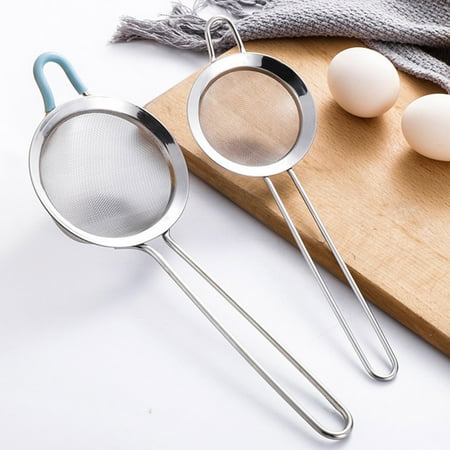 huanledash Stainless Steel Flour Sieve Sifter Screen Mesh Strainer Colander Kitchen Tool
huanledash Stainless Steel Flour Sieve Sifter Screen Mesh Strainer Colander Kitchen Tool