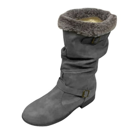 Winter Savings Clearance Deals 2022! Juebong Women s Fashion Casual Winter Warm Middle Ankle Boots Low Heels Shoes
Winter Savings Clearance Deals 2022! Juebong Women s Fashion Casual Winter Warm Middle Ankle Boots Low Heels Shoes