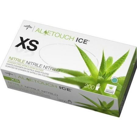 Medline Aloetouch Ice Nitrile Gloves X-Small Size - Nitrile - Latex-free Textured Powder-free - For Healthcare Working - 200 / Box
Medline Aloetouch Ice Nitrile Gloves X-Small Size - Nitrile - Latex-free Textured Powder-free - For Healthcare Working - 200 / Box