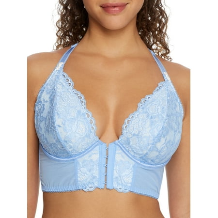 Pour Moi Womens Opulence Front-Close Longline Bra Style-11501