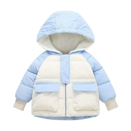 Dadaria Baby Boys Girls Clothes Newborn Winter 1-7 Years Fall Winter Contrast Color Hooded Cotton Jacket Blue 1-2 Years Toddler
Dadaria Baby Boys Girls Clothes Newborn Winter 1-7 Years Fall Winter Contrast Color Hooded Cotton Jacket Blue 1-2 Years Toddler
