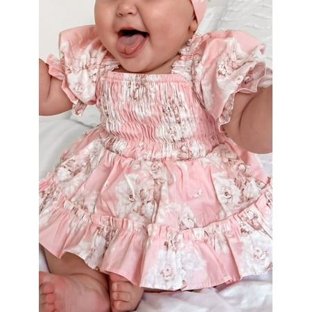 Infant Baby Girl Summer Outfits Short Sleeve Off Shoulder Romper Skirts Ham Jumpsuit+ Headband Set
Infant Baby Girl Summer Outfits Short Sleeve Off Shoulder Romper Skirts Ham Jumpsuit+ Headband Set