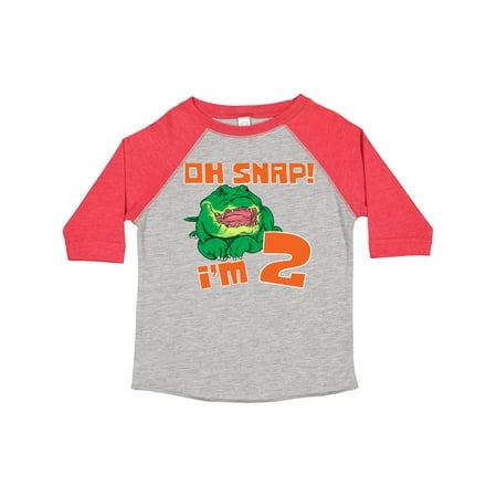 Inktastic Oh Snap! I m 2 Cute Green Alligator Gift Toddler Boy or Toddler Girl T-Shirt
Inktastic Oh Snap! I m 2 Cute Green Alligator Gift Toddler Boy or Toddler Girl T-Shirt