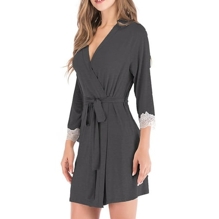 Pajamas for Women Christmas Pajamas Women s Casual Winter Leng Bathrobe Solid Home Clothes Long Sleeve Dress Couples Christmas Pajamas Christmas Family Pajamas Matching Sets on Sales Gray S
Pajamas for Women Christmas Pajamas Women s Casual Winter Leng Bathrobe Solid Home Clothes Long Sleeve Dress Couples Christmas Pajamas Christmas Family Pajamas Matching Sets on Sales Gray S
