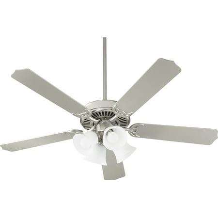 Quorum International 7525-0 Capri Ix 52 5 Blade Indoor Ceiling Fan - Nickel
Quorum International 7525-0 Capri Ix 52 5 Blade Indoor Ceiling Fan - Nickel