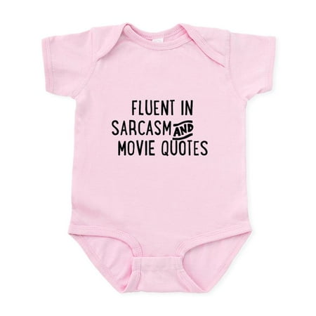 CafePress - Fluent In Sarcasm And Movie Quotes Body Suit - Baby Light Bodysuit Size Newborn - 24 Months
CafePress - Fluent In Sarcasm And Movie Quotes Body Suit - Baby Light Bodysuit Size Newborn - 24 Months