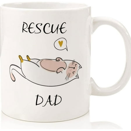 Rescue Cat Dad Ceramic Mug 15oz Coffee Tea Cocoa Ceramic Novelty Coffee Mugs 11oz 15oz Mug Tea Cup Gift Present Mug For Birthday Christmas Thanksgiving Festival
Rescue Cat Dad Ceramic Mug 15oz Coffee Tea Cocoa Ceramic Novelty Coffee Mugs 11oz 15oz Mug Tea Cup Gift Present Mug For Birthday Christmas Thanksgiving Festival